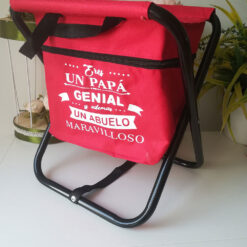 Silla Plegable Con Bolsa Nevera Papá Increible