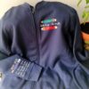 Sudadera Nombre y Curso Manuscrito con Cremallera y Bolsillos