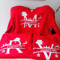 Sudadera Roja Navideña