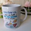 Taza Enseñar Es Dejar Huella