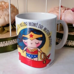 Taza Mamá Maravilla Dibujo 9,9€ Regalos Amig@s, Regalo Original, Tazas. . Opciones Modelos Mamá, Nombre De Niñ@s