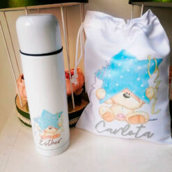 Termo Y Bolsa Para Merienda