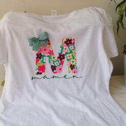 Camiseta manga corta estampada