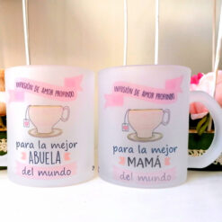Taza Infusión De Amor Profundo. Taza De Cristal Translúcido 11,9€